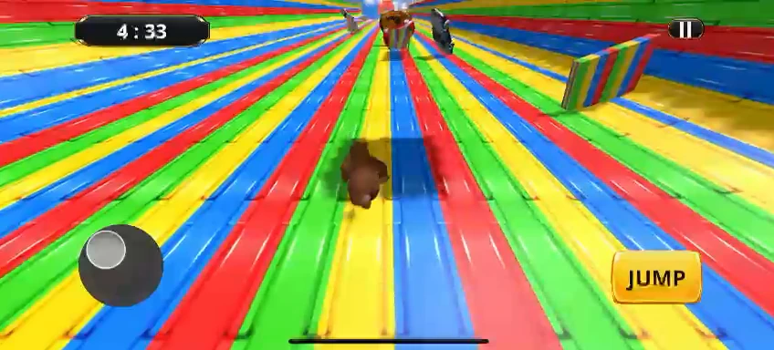 Bear parkour gameplay