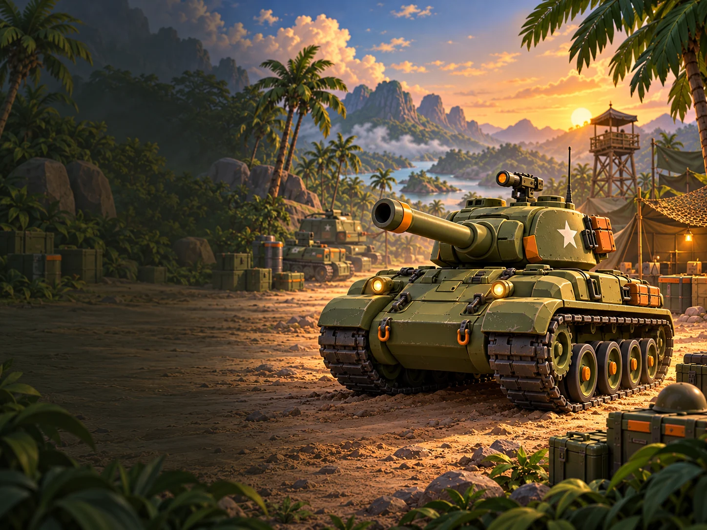 Tank key artwork — Tanks